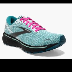Brooks women's sneakers fuschia and blue Ghost 14 size 11B